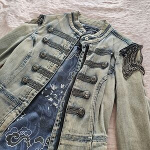 Guess Denim Military Jacket